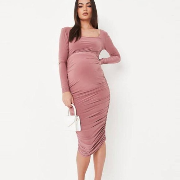 Pink Maternity  Dress Size Small  NWT - Picture 1 of 2